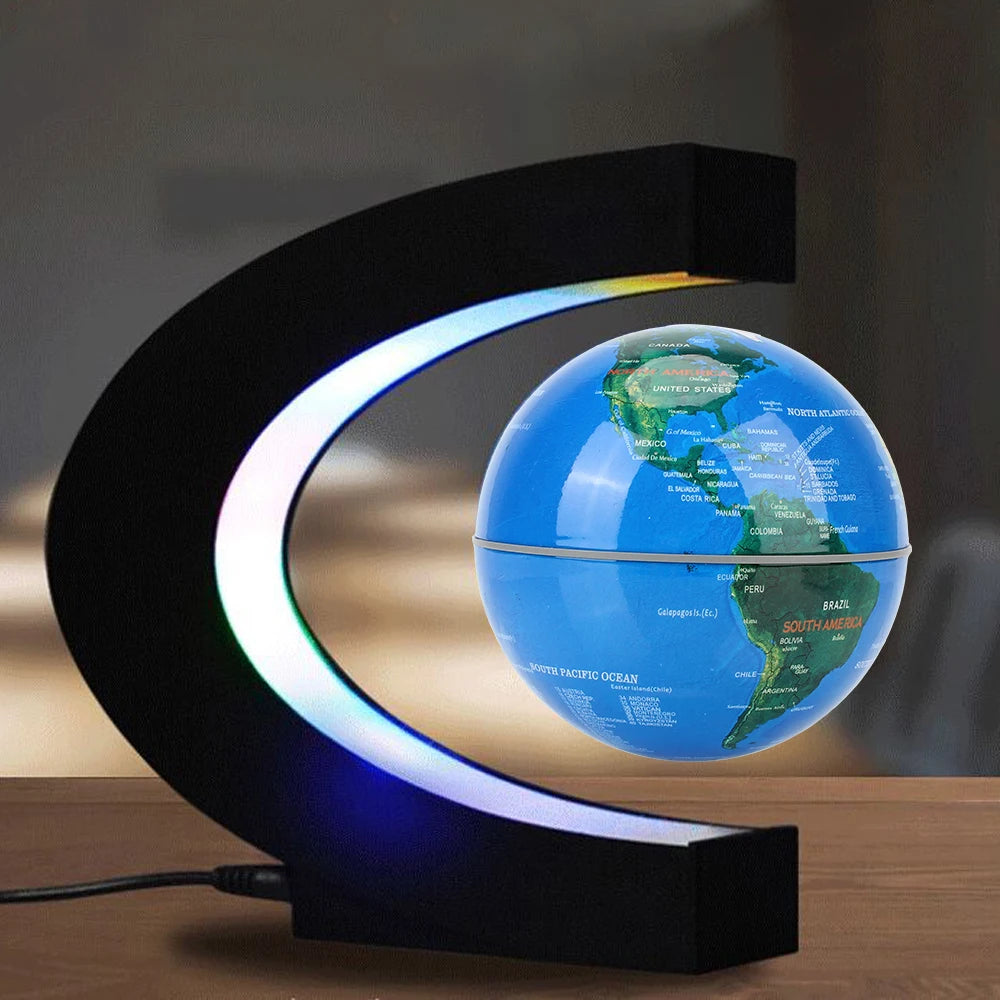 LeviGlobe™ – lewitujący globus LED w stylu modern