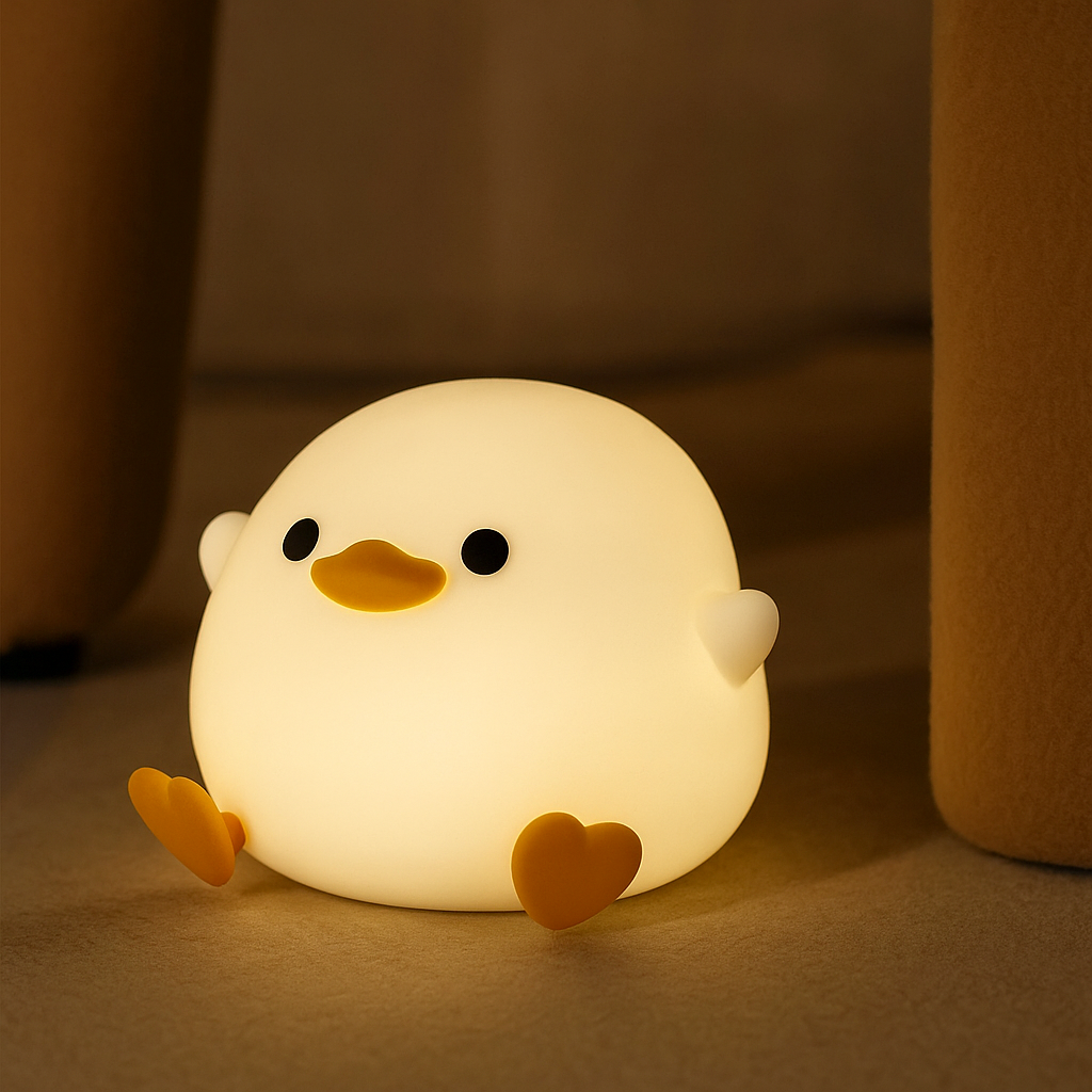 Kaczątko Nocne™ – silikonowa lampka LED