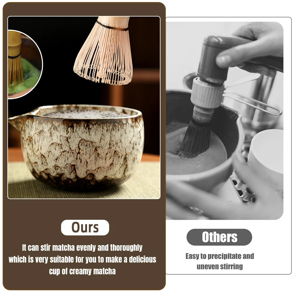 🍵 ZenMatcha™ – japoński zestaw do ceremonii herbaty matcha z bambusową trzepaczką