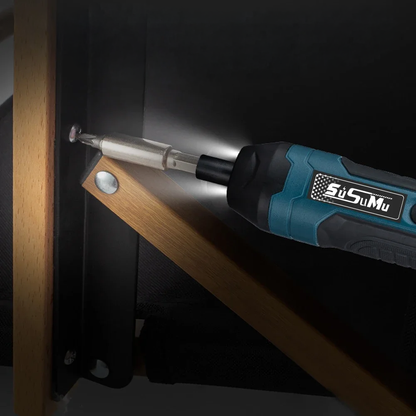 PowerScrew Pro™ – elektryczny wkrętak USB 1300mAh z regulacją momentu i zestawem bitów